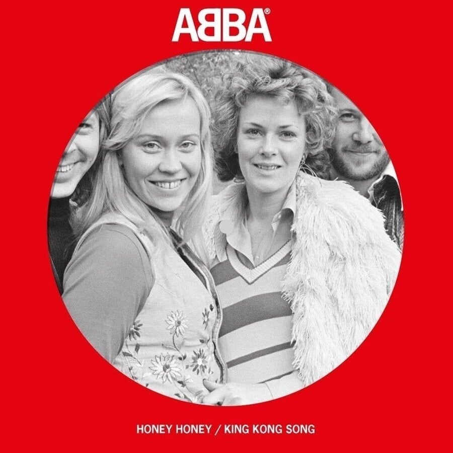 Vinyl Record Abba - 7-Honey Honey (English) / King Kong Song (Picture Disc) (Limited Edition) (Anniversary) (7" Vinyl)
