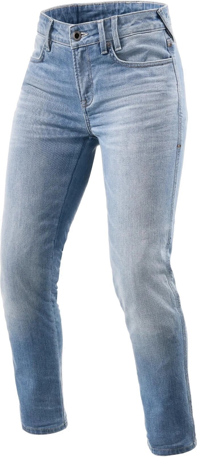 Motoristične jeans hlače Rev'it! Jeans Shelby 2 Ladies SK Light Blue 32/28 Motoristične jeans hlače
