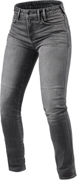 Calças de ganga para motociclismo Rev'it! Jeans Shelby 2 Ladies SK Medium Grey Stone 32/28 Calças de ganga para motociclismo - 1