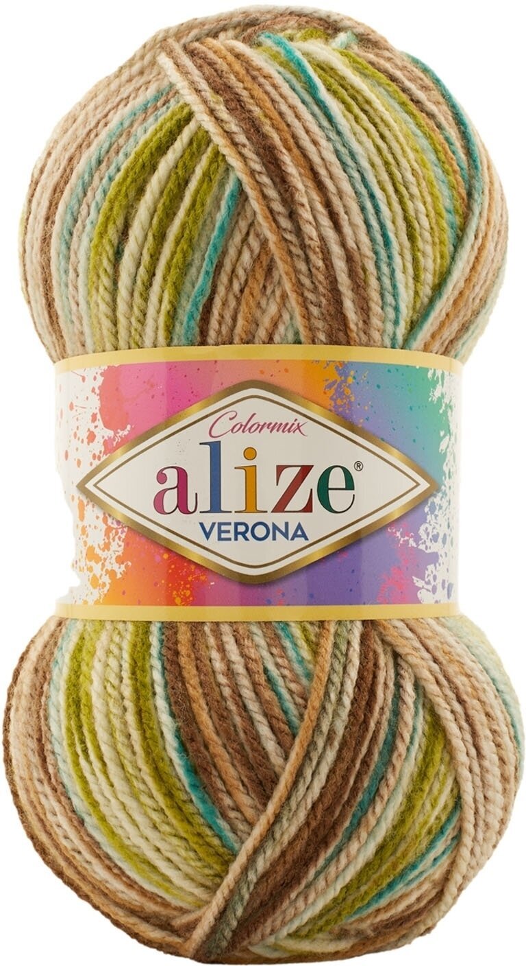 Knitting Yarn Alize Verona 7817 Knitting Yarn