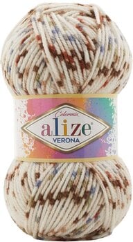 Knitting Yarn Alize Verona 7807 - 1