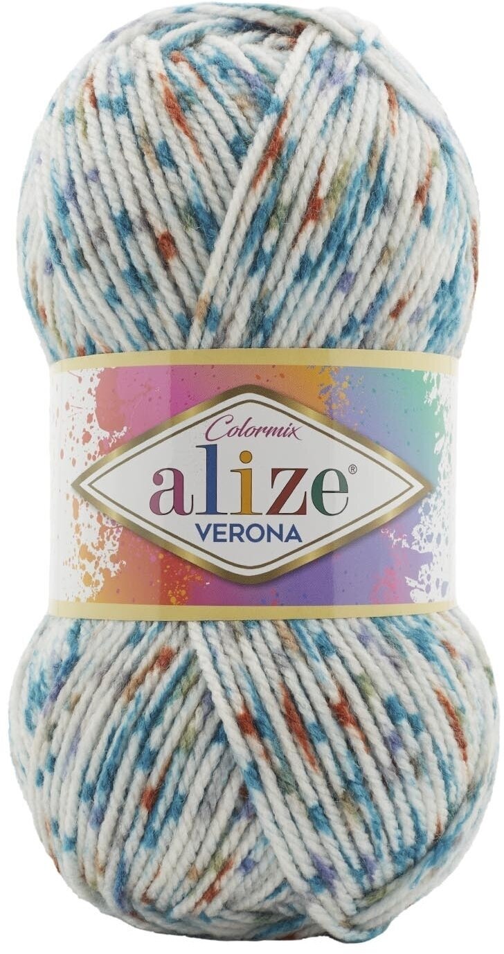 Fios para tricotar Alize Verona 7811 Fios para tricotar
