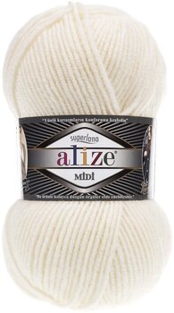 Knitting Yarn Alize Superlana Midi 62 - 1