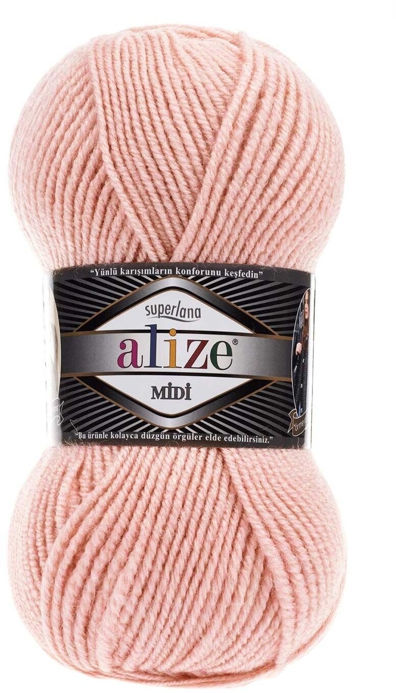 Knitting Yarn Alize Superlana Midi 523