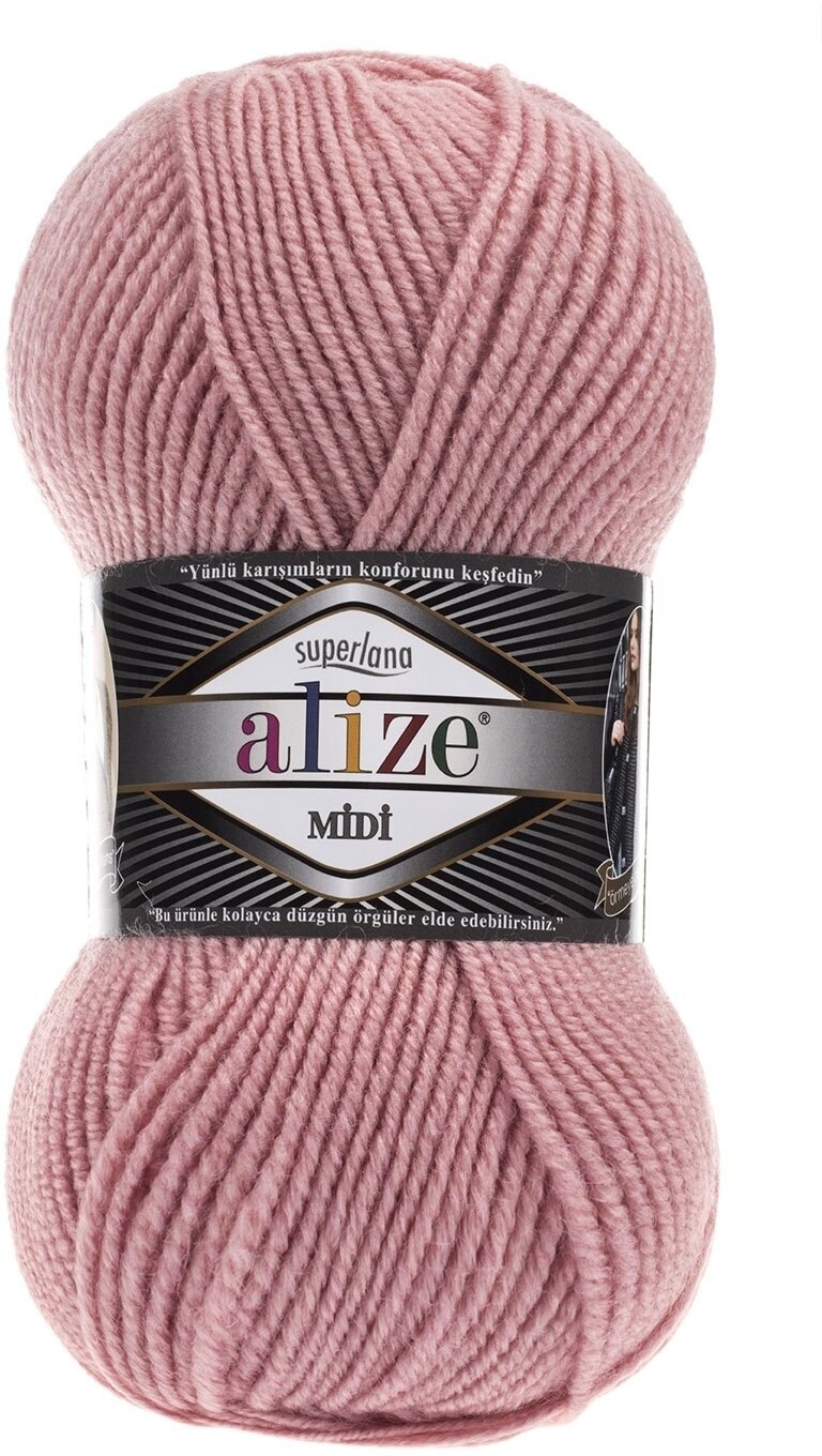 Fios para tricotar Alize Superlana Midi 161