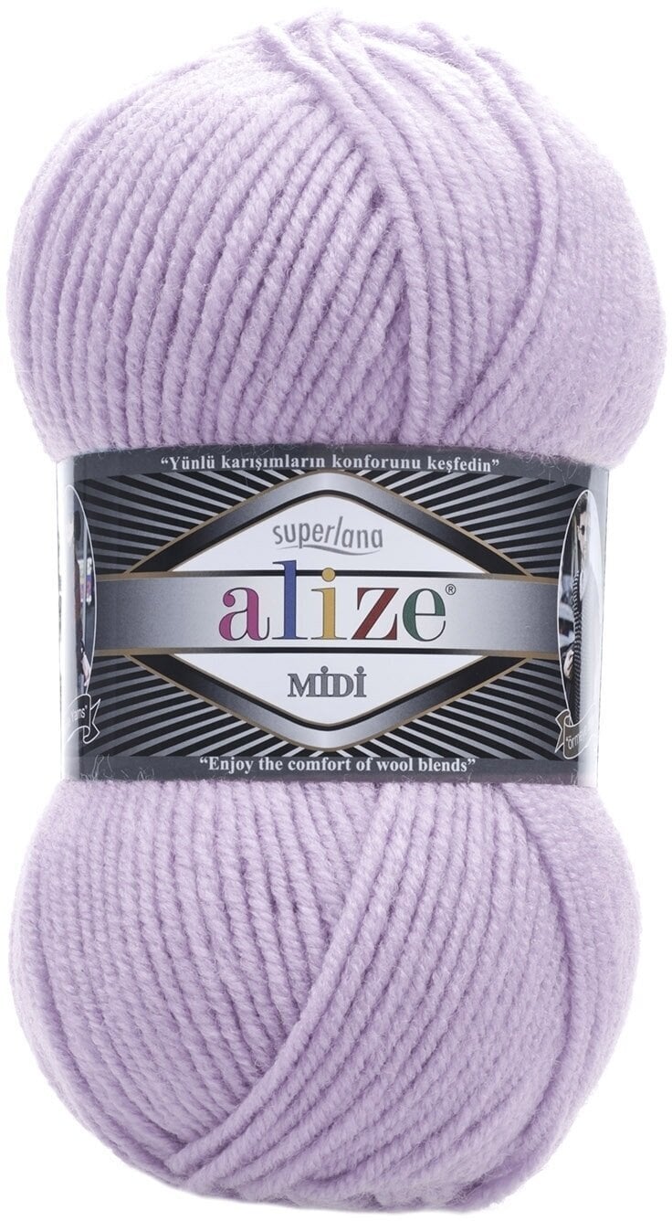 Knitting Yarn Alize Superlana Midi 505