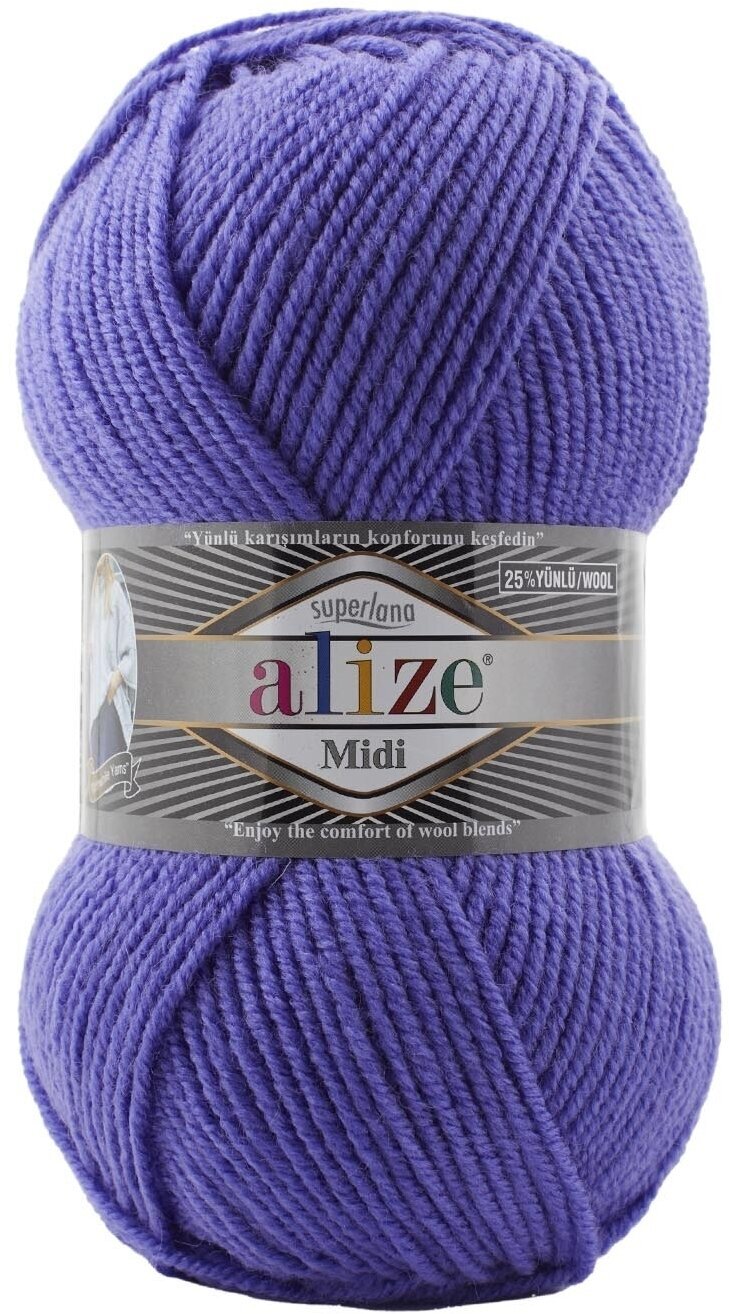 Fios para tricotar Alize Superlana Midi 851