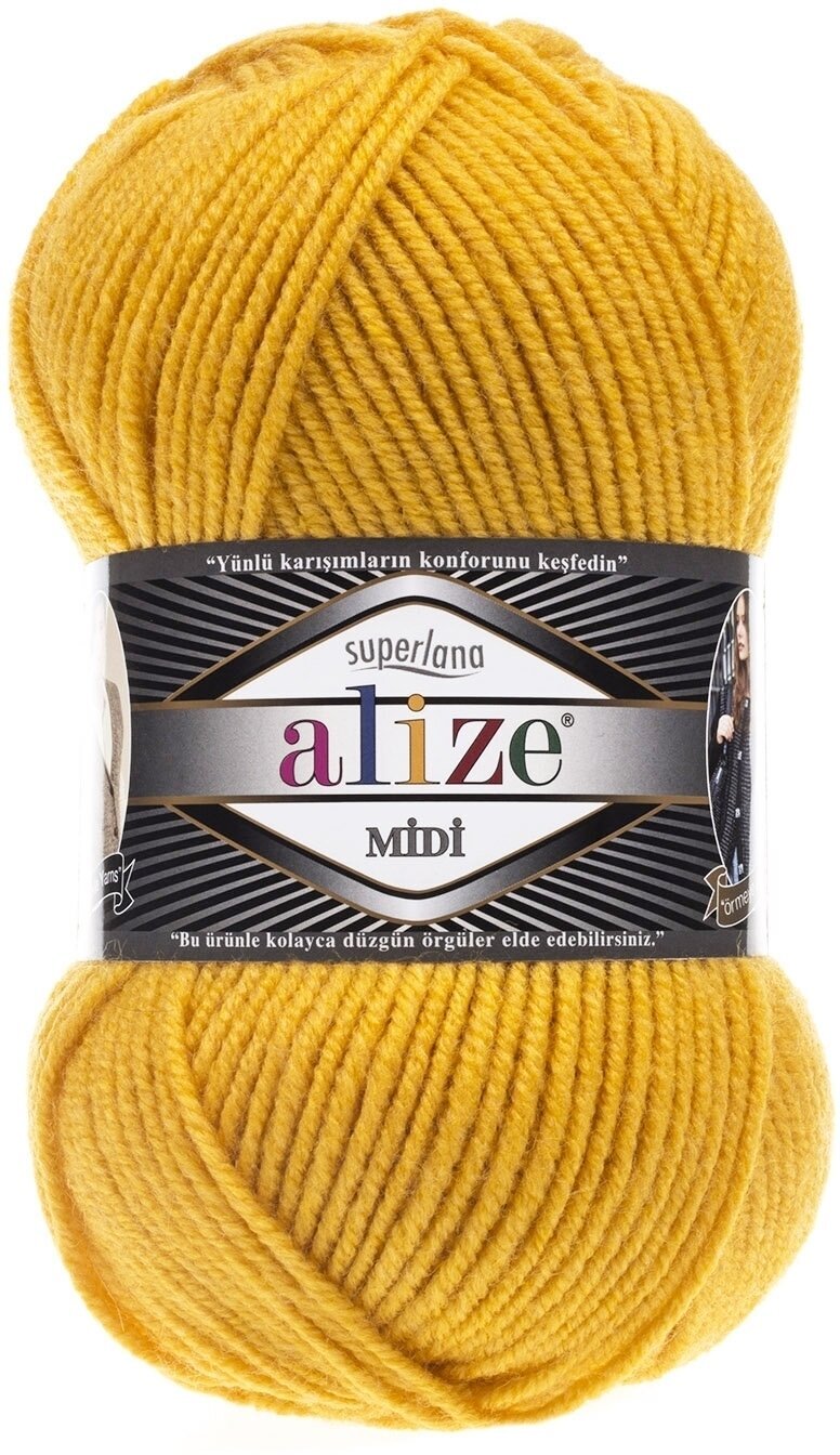 Knitting Yarn Alize Superlana Midi 488