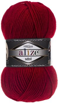 Knitting Yarn Alize Superlana Midi 56 - 1