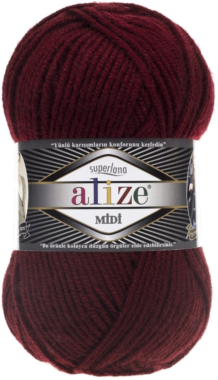 Fil à tricoter Alize Superlana Midi 57 Fil à tricoter