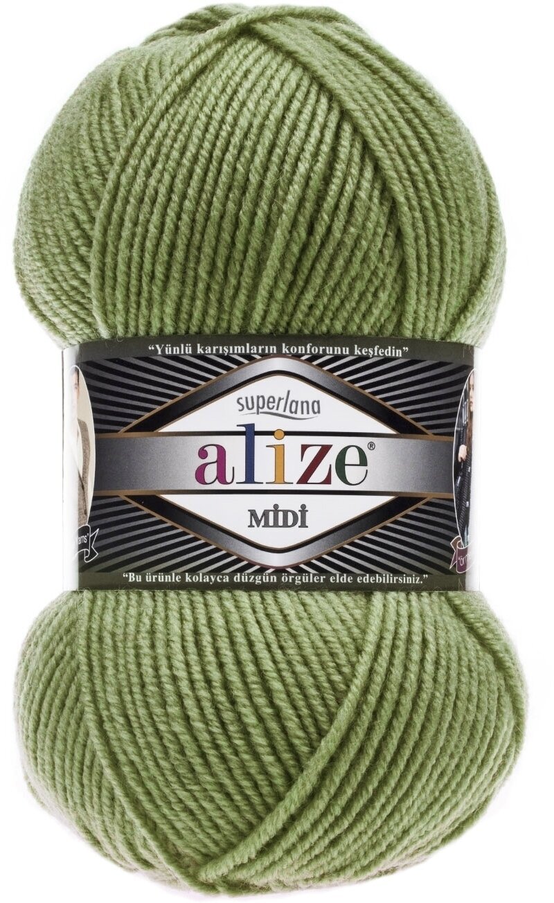 Knitting Yarn Alize Superlana Midi 620