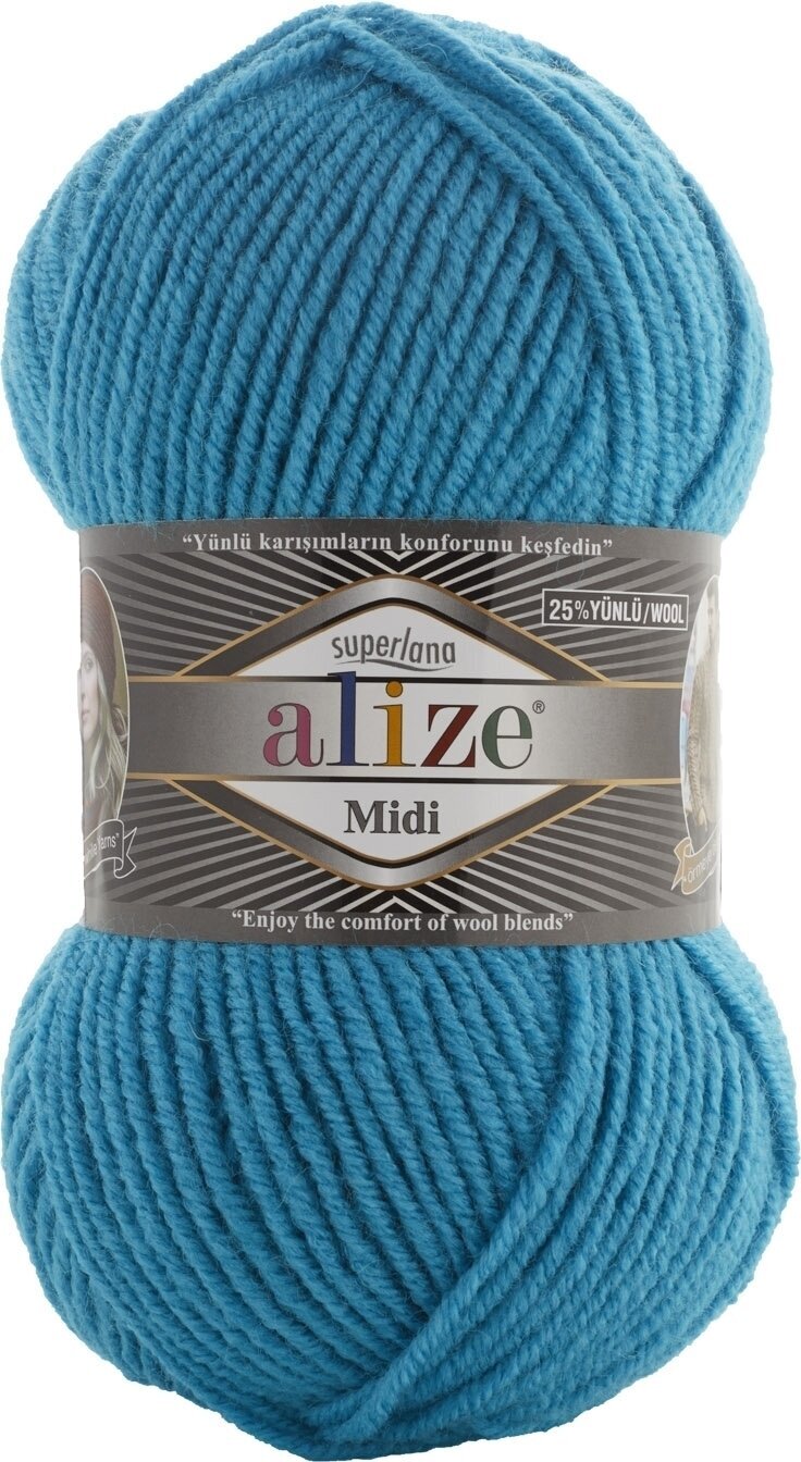 Knitting Yarn Alize Superlana Midi 484