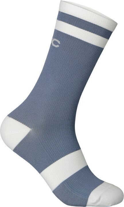 Cyklo ponožky POC Lure MTB Sock Long Calcite Blue/Hydrogen White L Cyklo ponožky