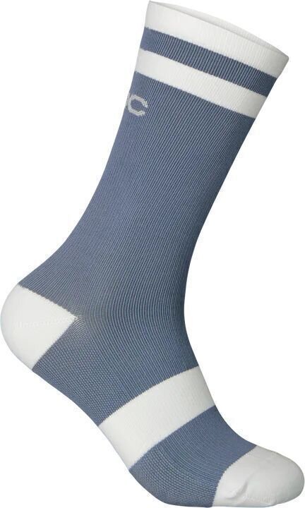 Cyklo ponožky POC Lure MTB Sock Long Calcite Blue/Hydrogen White M Cyklo ponožky