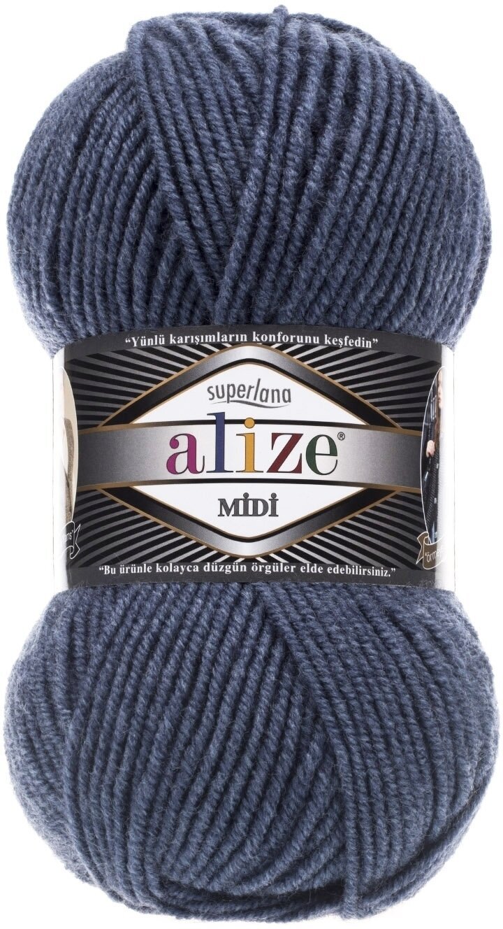 Knitting Yarn Alize Superlana Midi 200