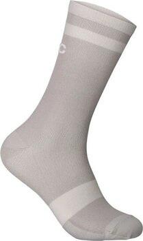 Fietssokken POC Lure MTB Sock Long Light Sandstone Beige/Moonstone Grey S Fietssokken - 1