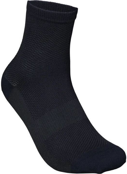 Чорапи за колоездене POC Seize Sock Short Turmaline Navy M Чорапи за колоездене
