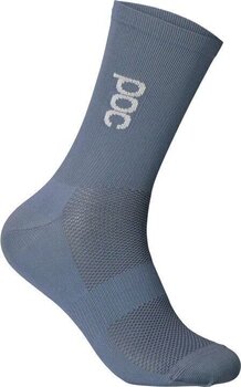 Cycling Socks POC Soleus Lite Sock Mid Calcite Blue L Cycling Socks - 1