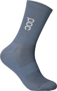 Cycling Socks POC Soleus Lite Sock Mid Calcite Blue M Cycling Socks - 1