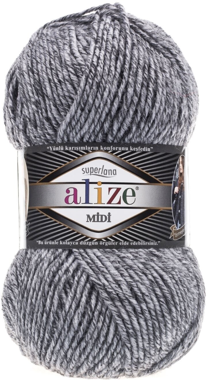 Knitting Yarn Alize Superlana Midi 801