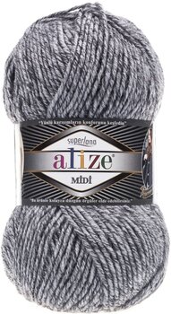 Fios para tricotar Alize Superlana Midi 801 - 1