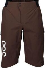 Ciclismo corto y pantalones POC Guardian Air Shorts Axinite Brown