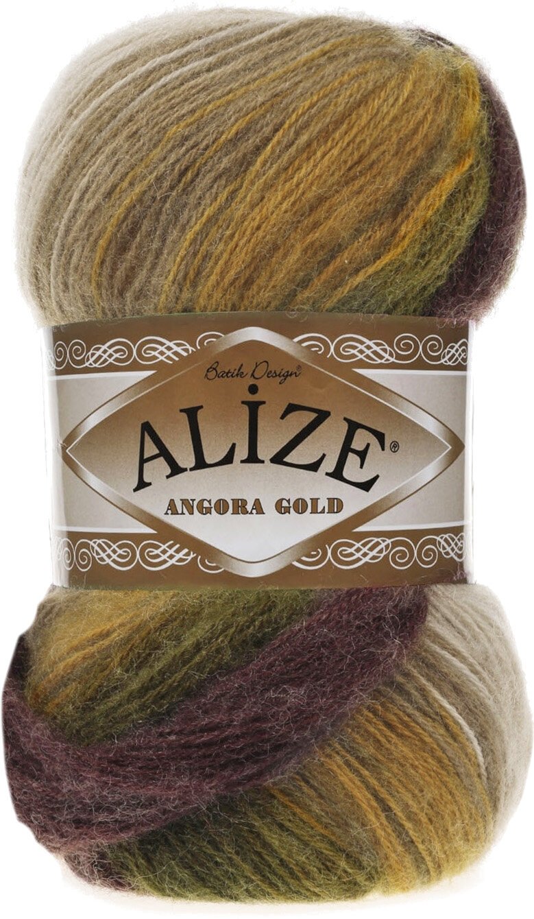 Knitting Yarn Alize Angora Gold Batik 5850