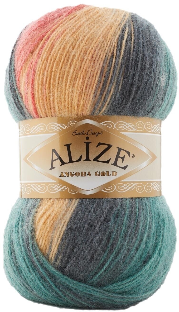 Knitting Yarn Alize Angora Gold Batik 7399