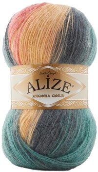 Knitting Yarn Alize Angora Gold Batik 7399 - 1