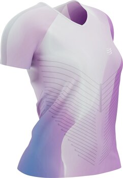 Running t-shirt with short sleeves
 Compressport Performance SS Tshirt W Royal Lilac/Lupine/White L Running t-shirt with short sleeves - 1