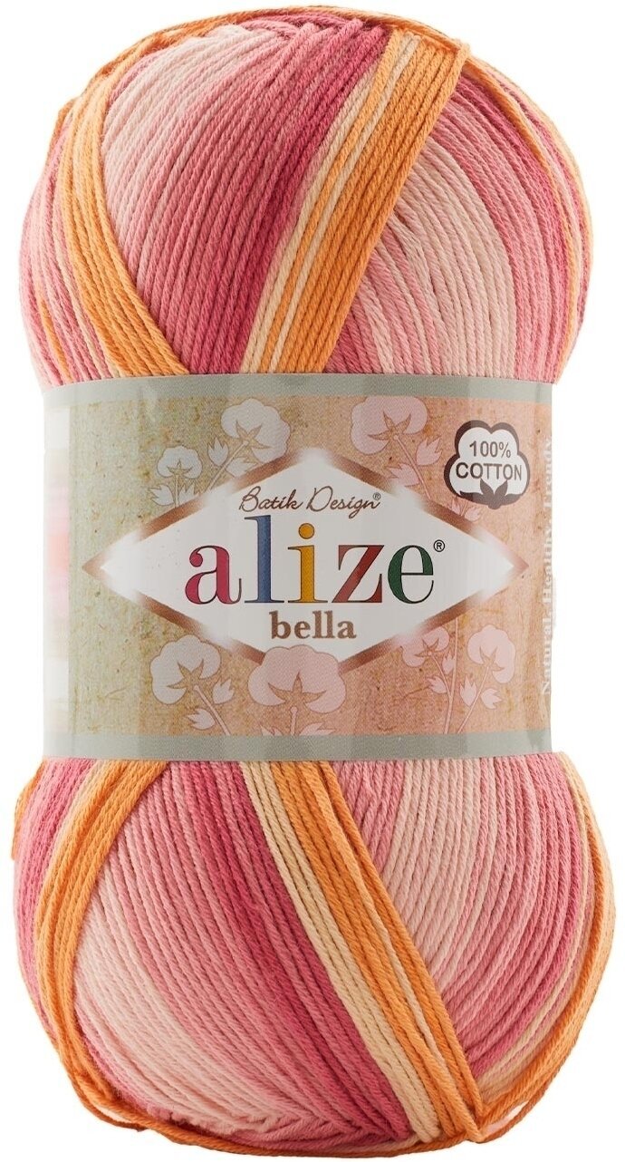 Knitting Yarn Alize Bella Batik 100 7833 Knitting Yarn