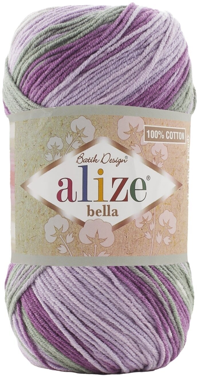 Knitting Yarn Alize Bella Batik 100 4149 Knitting Yarn