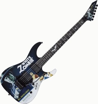 Guitare électrique ESP LTD KH-WZ Kirk Hammett Signature Black with Graphic - 1