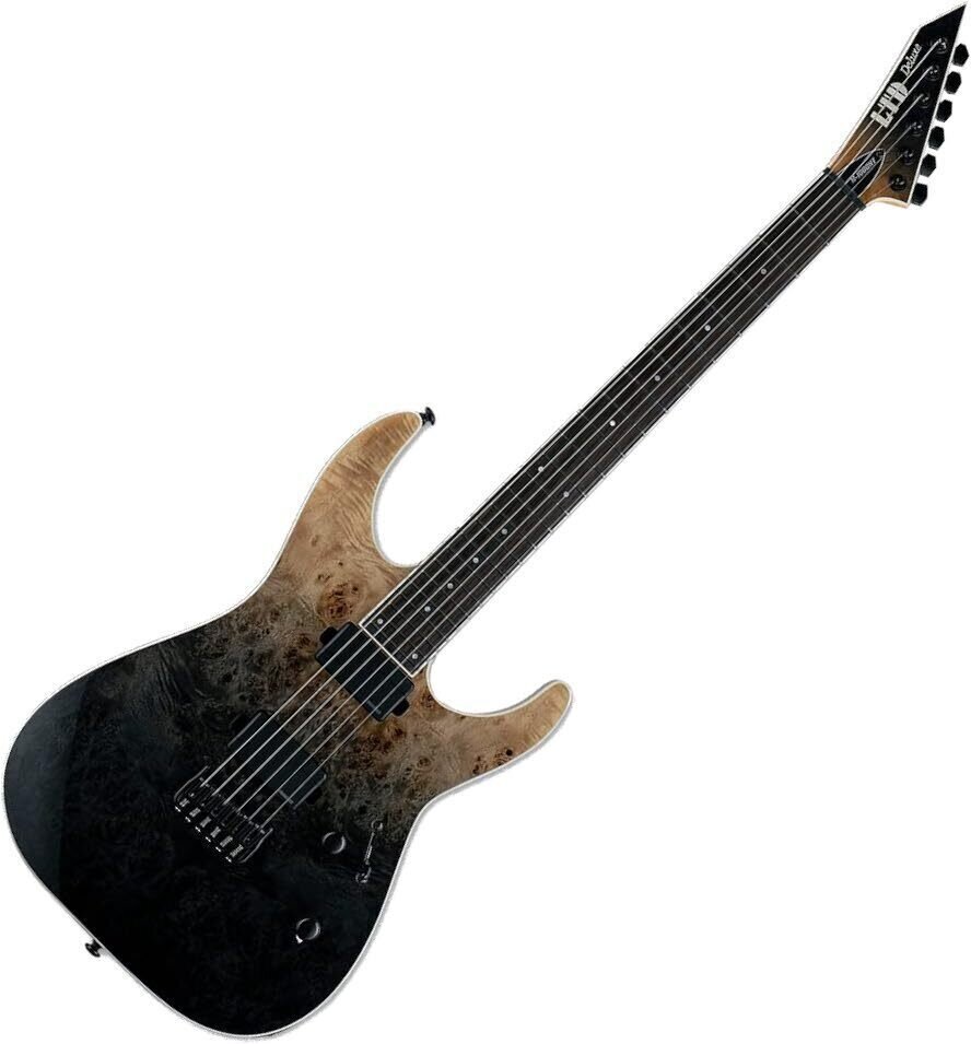 Guitarra eléctrica de 7 cuerdas ESP LTD M-1007 HT Black Fade