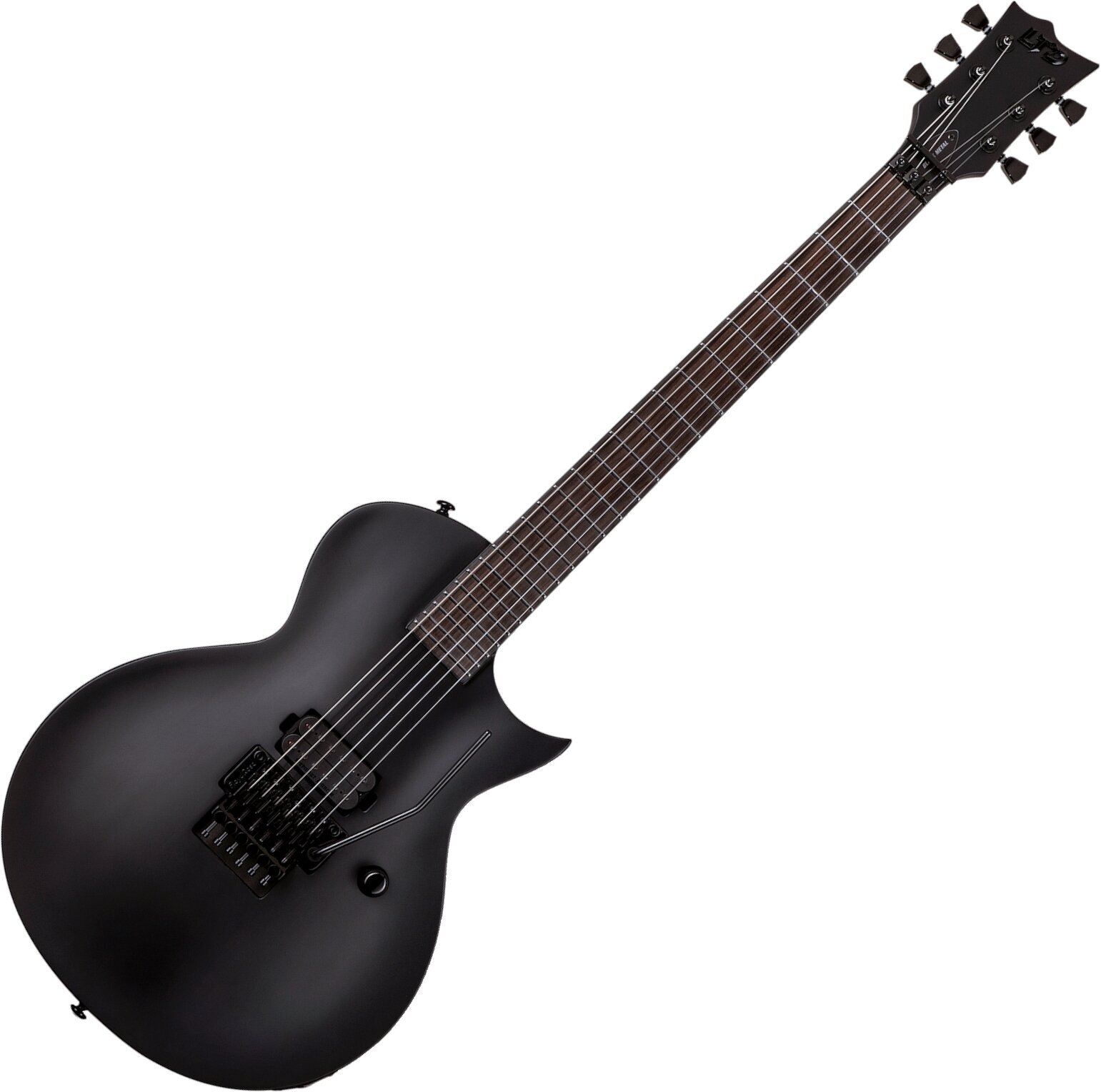 Elektromos gitár ESP LTD EC-FR Black Metal Black Satin