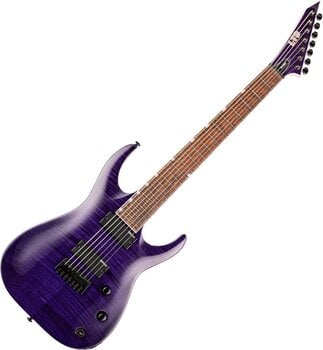 7-string Electric Guitar ESP LTD SH-207 Brian Welch Signature See Thru Purple - 1