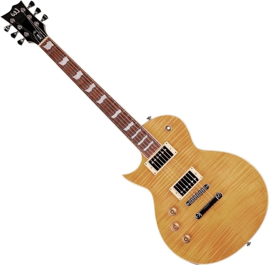 Elektromos gitár ESP LTD EC-256 FM LH Vintage Natural