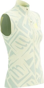 Tekaška jakna
 Compressport Hurricane Windproof Vest W Sugar Swizzle/Ice Flow/Safety Yellow XS Tekaška jakna - 1