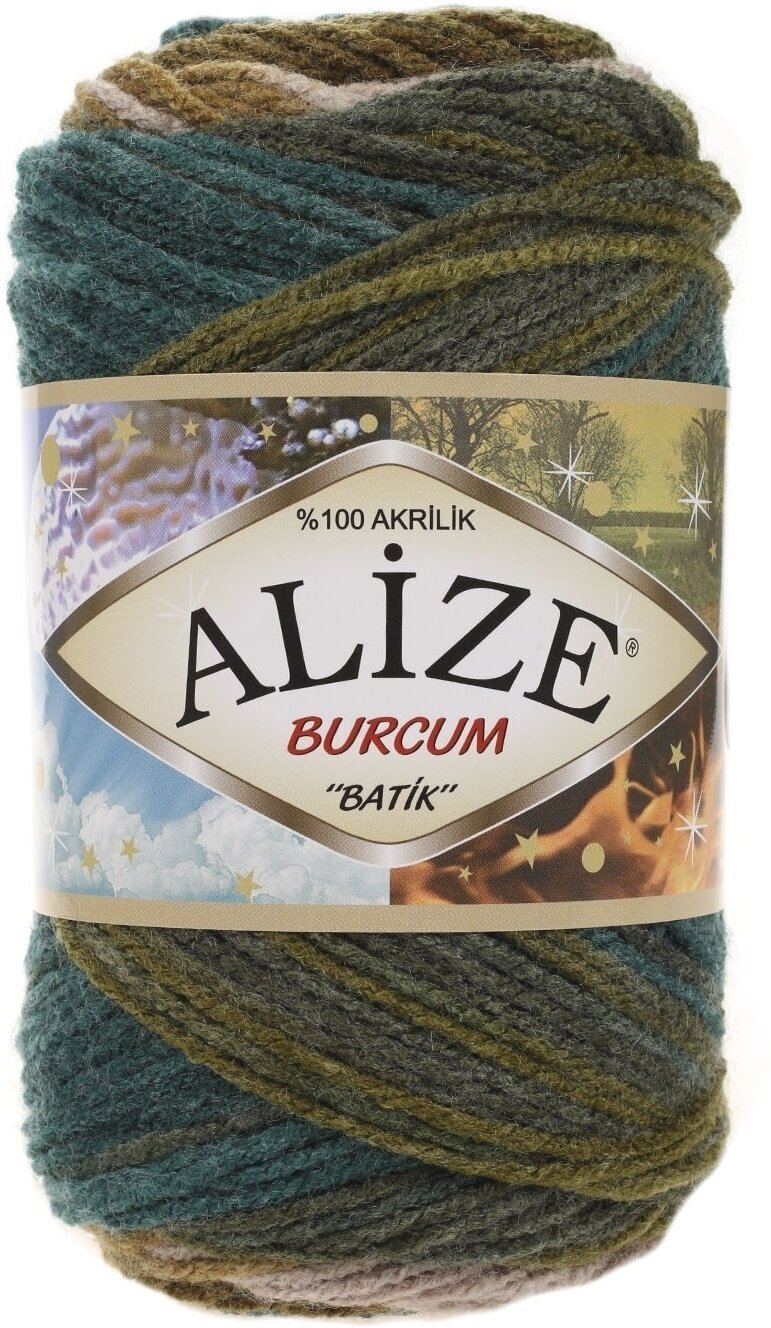 Fil à tricoter Alize Burcum Batik 4684