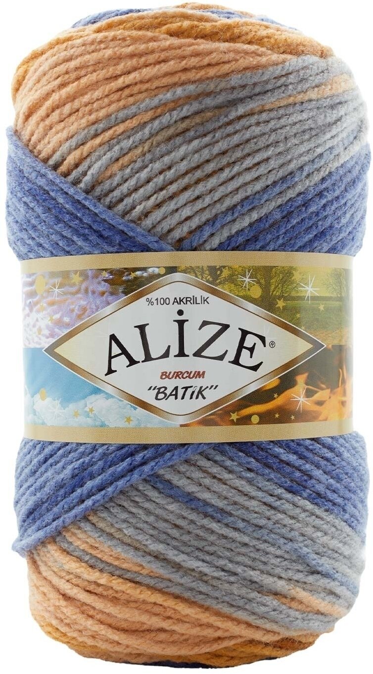 Pređa za pletenje Alize Burcum Batik 7914 Pređa za pletenje