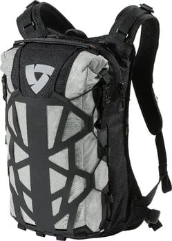 Motorcycle Backpack Rev'it! Backpack Barren 18L H2O Black/Light Grey - 1