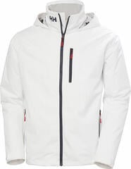Kabát Helly Hansen Men's Crew Hooded Midlayer Sailing 2.0 White