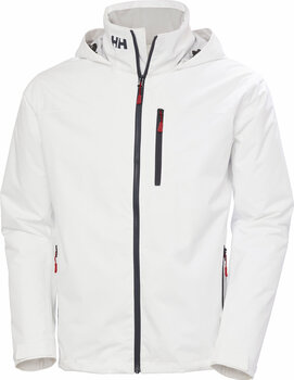 Kabát Helly Hansen Crew Hooded Midlayer Jacket 2.0 Kabát White XL - 1