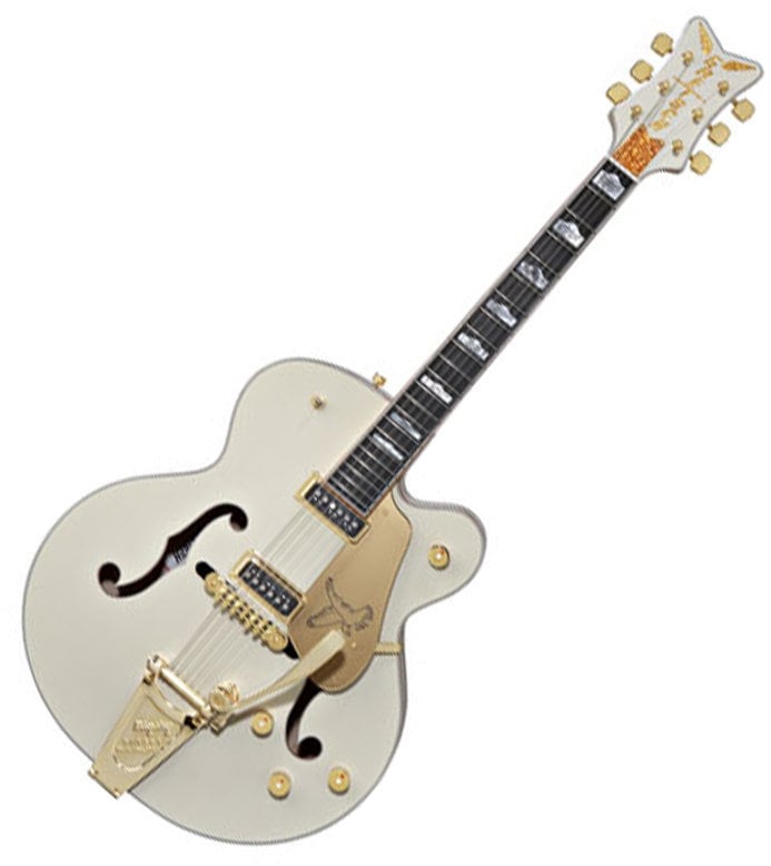 Semi-akoestische gitaar Gretsch G6136T LDS White Falcon
