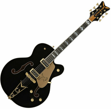 Semi-akoestische gitaar Gretsch G6136DSBK Black Falcon - 1