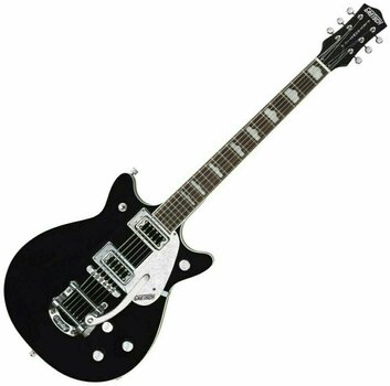 Guitarra electrica Gretsch G5445T Double Jet with Bigsby RW Black - 1