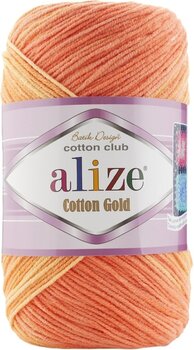 Kötőfonal Alize Cotton Gold Batik 7687 - 1