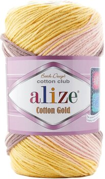 Fios para tricotar Alize Cotton Gold Batik 6787 Fios para tricotar - 1