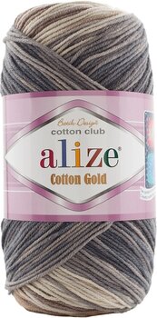 Fil à tricoter Alize Cotton Gold Batik 5742 - 1
