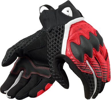 Motorradhandschuhe Rev'it! Gloves Veloz Black/Red 3XL Motorradhandschuhe - 1